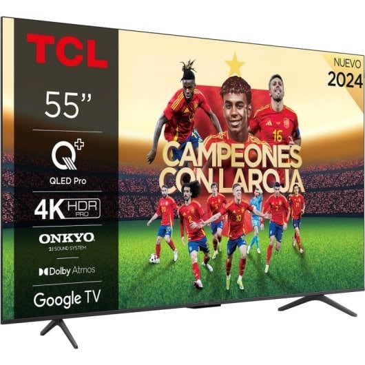 Televisor TCL 55C655 Smart TV 55" QLED 144Hz UHD 4K HDR