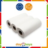 thumbnail of DayBays 32 Rollen Küchenrolle 3-lagig 50 Blatt Zellstoff Extra Weich Weiß