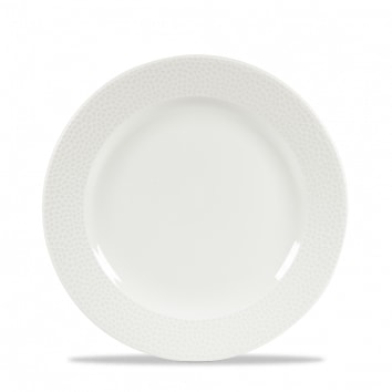 Isla Bianco Piatto Frutta Cm 23,4 Churchill Super Vitrified Whisif91 Confezione Da 12