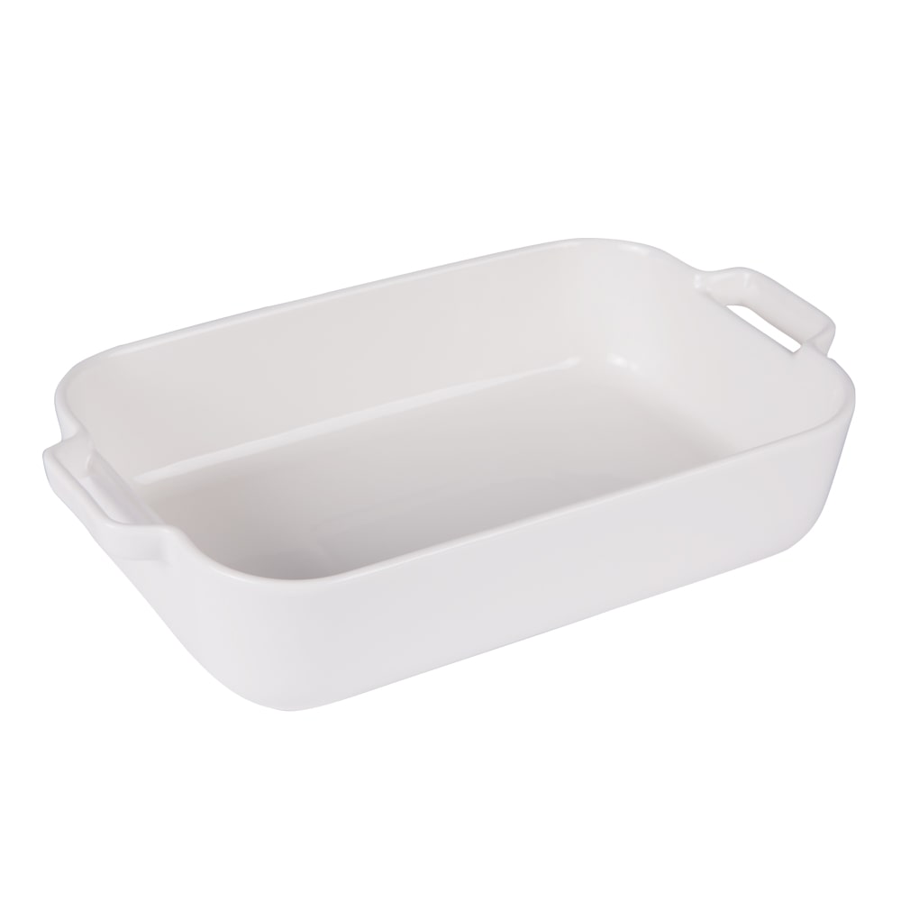 Plat à four rectangulaire 30,2x17,6 cm Blanc Rectangulaire Porcelaine Table Passion 30.00x17.60 cm