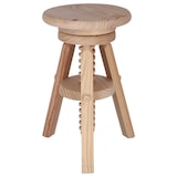 thumbnail of Aranaz Taburete giratorio pino bajo sin barniz