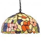 thumbnail of Lámpara Colgante Tiffany Colección Flowers 2xE27 Ø40cm