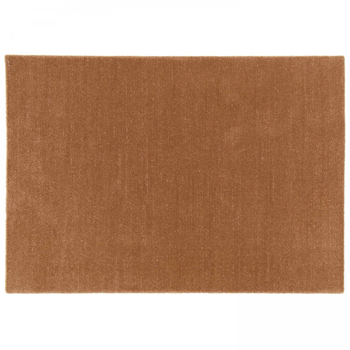Rechthoekig polypropyleen tapijt, kortpolig, effen bruin 160 x 230 cm