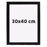thumbnail of Cadres Bois 30x40 Profilé 30 mm Noir