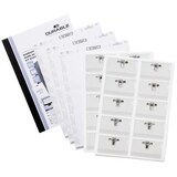 thumbnail of Namensschilder Set 54x90mm Kombiklemme Packung mit 6 Stück