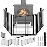 thumbnail of tectake Rejilla de protección para chimeneas Agni  Negro