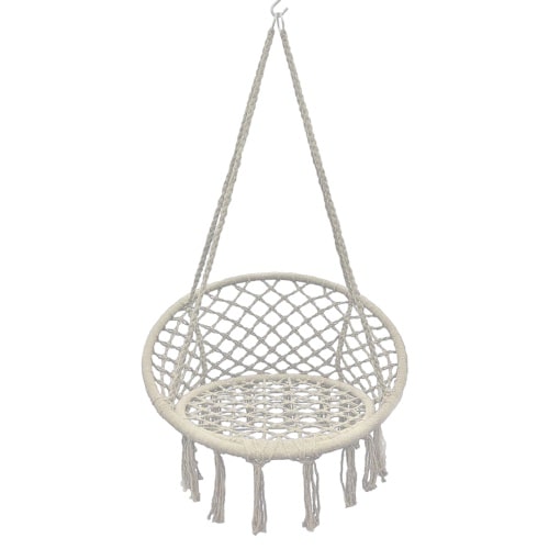 Hängesessel inkl. Befestigungsset Hängekorb Hängestuhl Hängeschaukel Natur