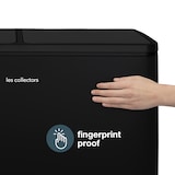 thumbnail of Les Collectors Pattumiera a pedale per differenziata, Acciaio inox spazzolato, 60 L, 2 scomparti 30L, Secchi estraibili, Chiusura silenziosa N°910