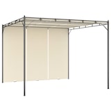 thumbnail of vidaXL Gartenpavillon mit Seitenvorhang 3x3x2,25 m Creme