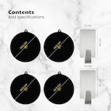 thumbnail of Induction Kings® Inductie Beschermers, 4 Matten + 2 Luxe Keukenhangers