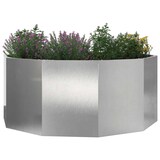 thumbnail of vidaXL Pflanzkübel Silber 120 x 120 x 50 cm Edelstahl
