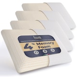 thumbnail of The White Stone 4er-Set Memory Foam Kissen 40x70 cm, Höhe 11 cm, hypoallergen, ergonomisch, atmungsaktiv, mit Anti-Choking- und Kühlfunktion.