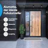 thumbnail of Fußmatte Außen Schmutzfangmatte für Draußen - 55 x 90 cm silbernem Aluminiumrand Wetterfester Fußabstreifer Outdoor Fußmatte