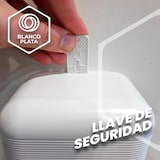 thumbnail of Dispensador de jabón para baño Recargable 1 litro de Capacidad con Válvula antigoteo, pulsador ergonómico Incluye Llave de Seguridad