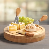 thumbnail of KESPER Käseschneidebrett mit Besteck, Bambus, FSC