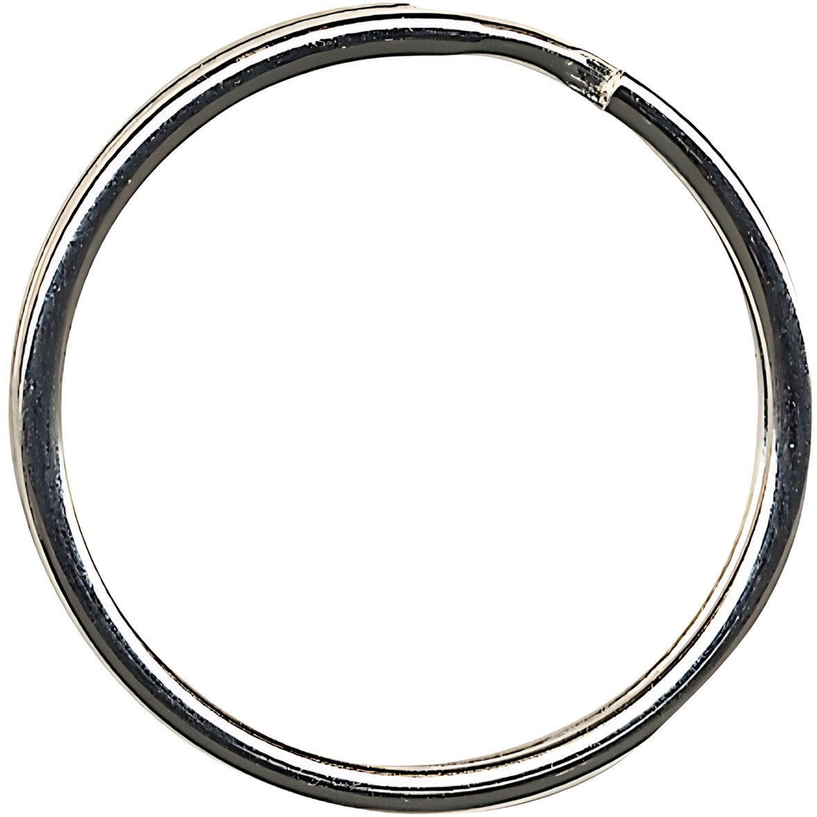 Alco Schlüsselring Stahl glanzvernickelt 30mm Ø 100 ST