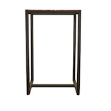 thumbnail of METRO PROFESSIONAL Tavolo da bar Modano, legno di acacia/acciaio, 70 x 70 cm, quadrato, marrone/nero