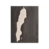 thumbnail of Wandbild SWEDEN Holz mit Silhouette von Schweden 30x80cm skandinavisch