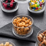 thumbnail of Set van 24 glazen schalen H 54 mm Diameter 90 mm Was Duitsland