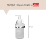 thumbnail of Distributeur de savon mural verre et chromé Fackelmann Vision