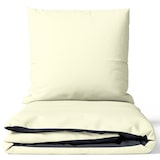 thumbnail of Baumwolle Bettwäsche Biber 155x220 cm Feinbiber Beige Anthrazit Wendeseite Uni Set