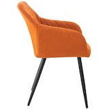 thumbnail of Set van 4 Eetkamerstoelen Shila oranje/Stof