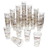 thumbnail of 48er Set CANDY Latte Macchiato Gläser mit Schrift-Dekor 380ml