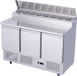 thumbnail of ICE-A-COOL 3 türige Belegstation mit Edelstahldeckel inklusive 8 * GN1/6, 380 Liter Kapazität