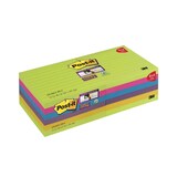 thumbnail of Post-it Haftnotizen Super Sticky Notes, liniert, 101x152 mm