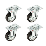 thumbnail of Ruedas giratorias rueda loca 3" 76mm juego de 4 muebles plataformas mesas