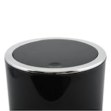 thumbnail of MSV - Zwarte plastic badkamerafvalbak van 6 liter, 18x24,2 cm