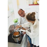 thumbnail of ELO Schnellkochtopf, Edelstahl, Ø 23.5 cm,  Praktika Plus XL, 6 L, mit Einsatz und Standfuß, Induktionsfähig