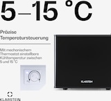 thumbnail of SecretHiding Mini-Kühlschrank 2 Ebenen 17Ltr. 26dB thermoelektrisch Schwarz