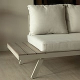 thumbnail of Now's Home - Salon de jardin structur en aluminium sable avec coussin en oléfine calvi