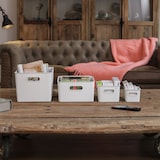 thumbnail of TATAY Baobab - Set de 2 Cajas Organizadoras 15L con Tapa en Plástico PP05. Gris Antracita