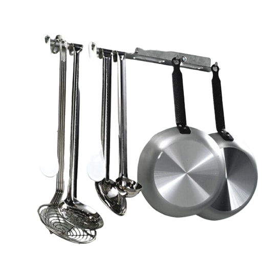 Bourgeat Triangle de cuisine avec 8 crochets inox 100 cm Bourgeat - 719110