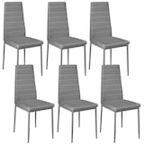 thumbnail of tectake Sedie da sala da pranzo in pelle sintetica - 401851