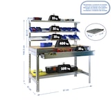 thumbnail of Banque de travail SIMONWORK BT1 BOX 900 GALVA/BOIS