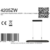 thumbnail of Steinhauer Exclusive Pendelleuchte 2-fl. Mykty" 4205ZW Schwarz