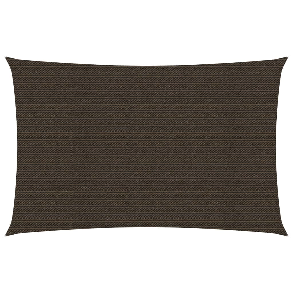 vidaXL Sonnensegel 160 g/m² Braun 4x7 m HDPE