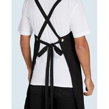 thumbnail of PROVENCE - Crossover Eyelets Bib Apron with Pocket: One Size / Natural