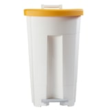 thumbnail of ROSSIGNOL Poubelle mobile 90L à pédale BOOGY blanc/jaune