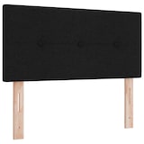 thumbnail of vidaXL Boxspringbett mit Kopfteil Schwarz 200 x 80 cm Stoff
