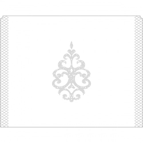 Sovie HORECA Eierwärmer Royal Line aus Tissue 9-lagig, 105 x 82 mm, 150 Stück - Ornamente