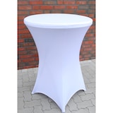 thumbnail of Stehtischhusse Stretch weiß Ø 80cm AMAZON