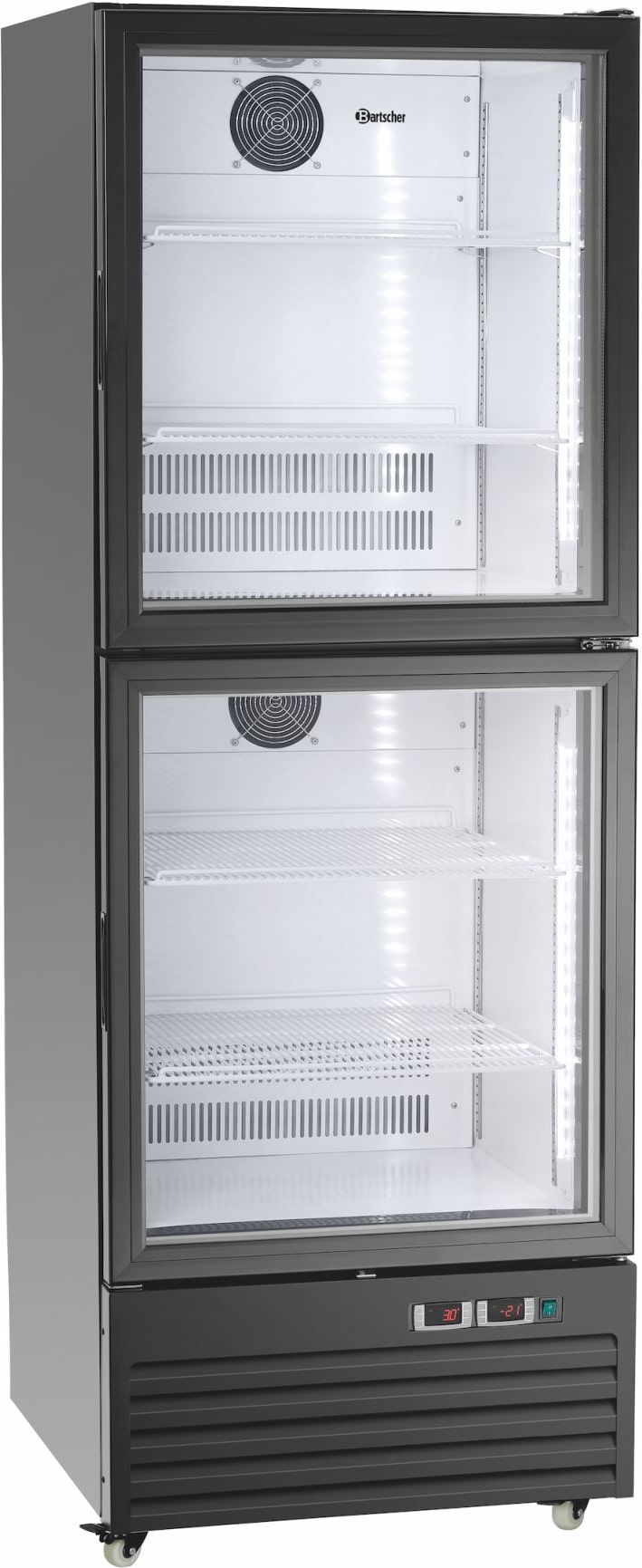 Bartscher Kühl-/Gefrierkombination 430L, Kühlen von CHEFGASTRO