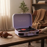 thumbnail of PRIXTON Tocadiscos Bluetooth VC600 Reproductor y Convertidor de Vinilos - Lila
