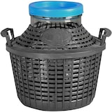 thumbnail of Home Damigina in Vetro a Collo Largo 20 LT, Cesta in Plastica