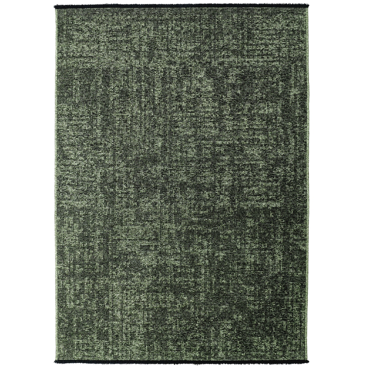Teppich Wohnzimmer Einfarbig Pflegeleicht Waschbar Schlafzimmer OEKO-TEX Grün 120x170 cm Schadstoffgeprüft – TITLIS von Kadima Design
