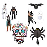thumbnail of WellHome - Halloween Deko Set 7-teilig - Hängende Ornamente